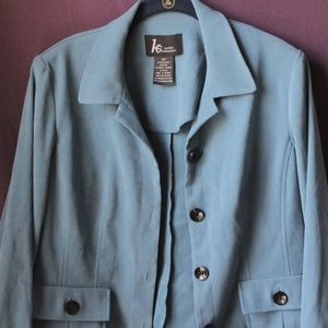 KS | Casual Blazer | Aqua | Women's
